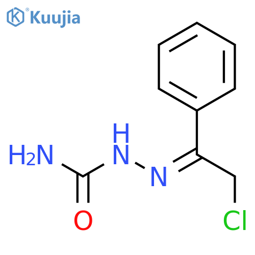 Hydrazinecarboxamide,2-(2-chloro-1-phenylethylidene)- structure