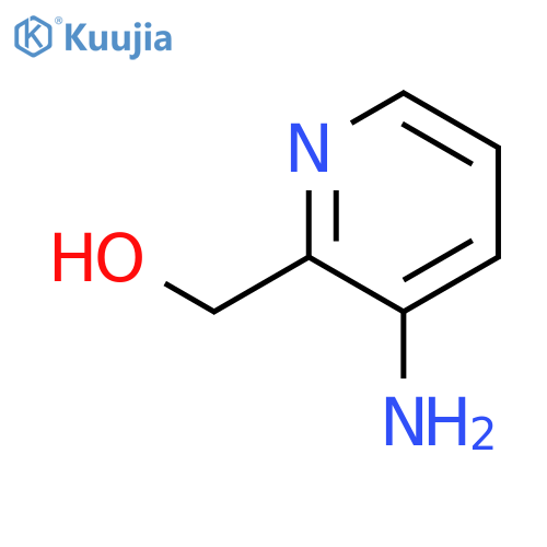 (3-Aminopyridin-2-yl)methanol structure