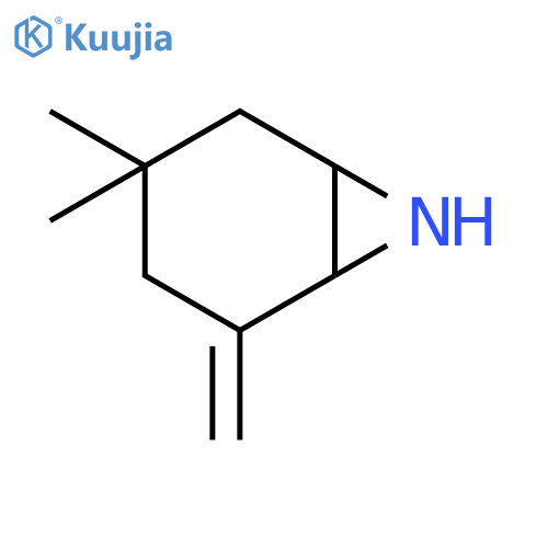 4,4-Dimethyl-2-methylidene-7-azabicyclo[4.1.0]heptane structure