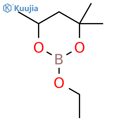 2-Ethoxy-4,4,6-trimethyl-1,3,2-dioxaborinane structure
