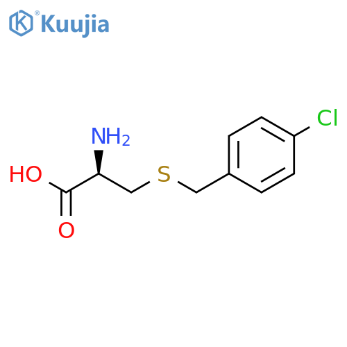 S-[(4-Chlorophenyl)methyl]-L-cysteine structure