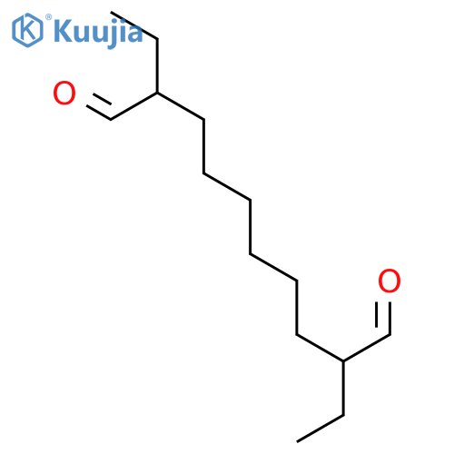 Decanedial, 2,9-diethyl- structure