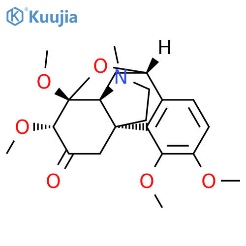 (1S,10S,11R)-3,4,11,12-Tetramethoxy-17-methyl-18-oxa-17-azapentacyclo[8.4.3.18,11.01,10.02,7]octadeca-2(7),3,5-trien-13-one structure