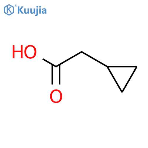 2-Cyclopropylacetic acid structure