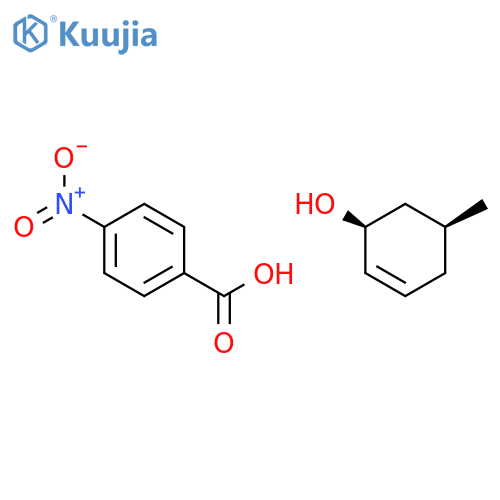 2-Cyclohexen-1-ol, 5-methyl-, 4-nitrobenzoate, cis- structure