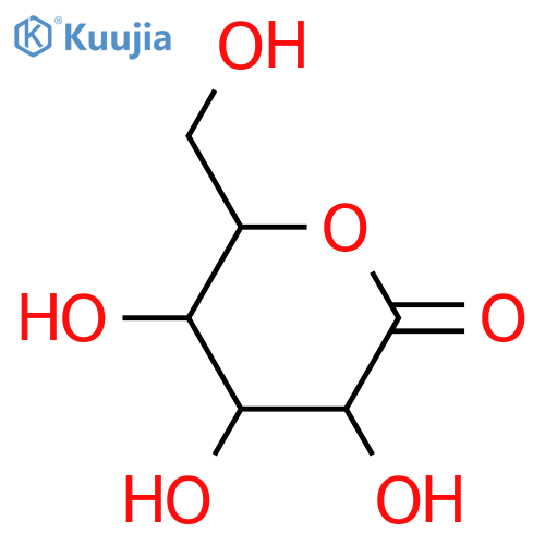 3,4,5-Trihydroxy-6-(hydroxymethyl)oxan-2-one structure