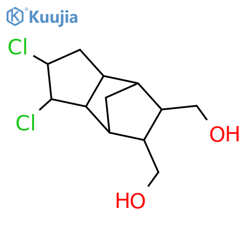 4,7-Methano-1H-indene-5,6-dimethanol, 1,2-dichlorooctahydro- structure