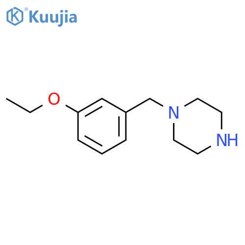1-(3-ethoxyphenyl)methylpiperazine structure