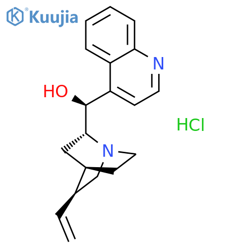 (r)-[(2s,5s)-5-ethenyl-1-azabicyclo[2.2.2]octan-2-yl]-quinolin-4-ylmethanol;hydrochloride structure