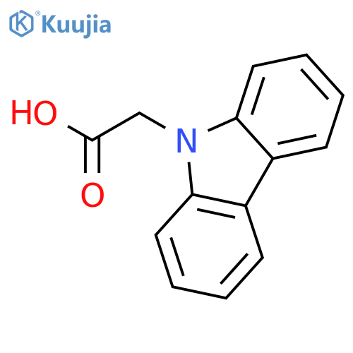 2-(9H-Carbazol-9-yl)acetic acid structure