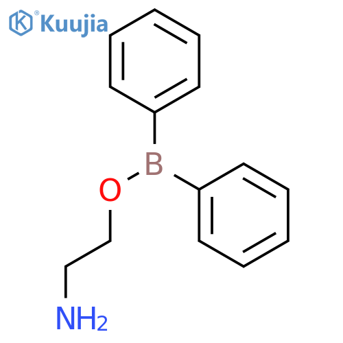 2-Aminoethyl diphenylborinate structure