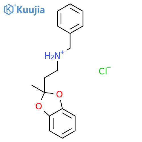 1,3-Benzodioxole-2-ethanamine,2-methyl-N-(phenylmethyl)-, hydrochloride (1:1) structure