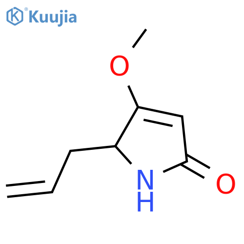 2H-Pyrrol-2-one, 1,5-dihydro-4-methoxy-5-(2-propenyl)- (9CI) structure