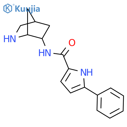 1H-Pyrrole-2-carboxamide, N-2-azabicyclo[2.2.1]hept-6-yl-5-phenyl- structure