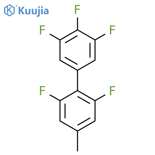 1,1'-Biphenyl, 2,3',4',5',6-pentafluoro-4-methyl- structure
