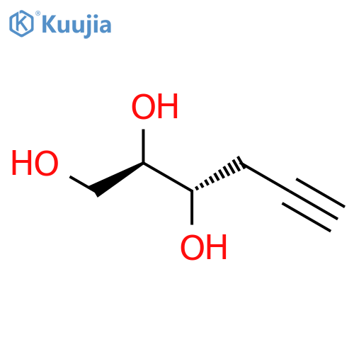 5-HEXYNE-1,2,3-TRIOL, (2R,3S)- structure