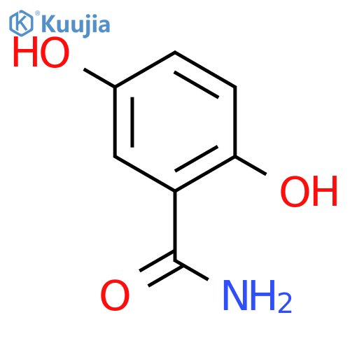 Benzamide,2,5-dihydroxy- structure