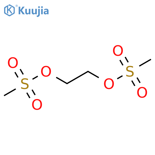 Ethylene dimethanesulfonate structure
