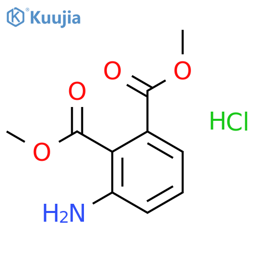Dimethyl 3-aminophthalate hydrochloride structure