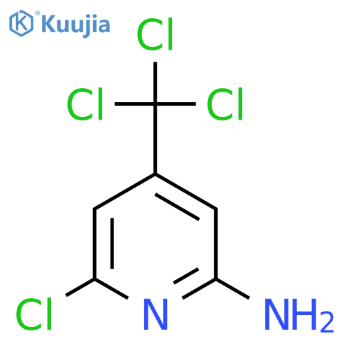 6-chloro-4-(trichloromethyl)pyridin-2-amine structure