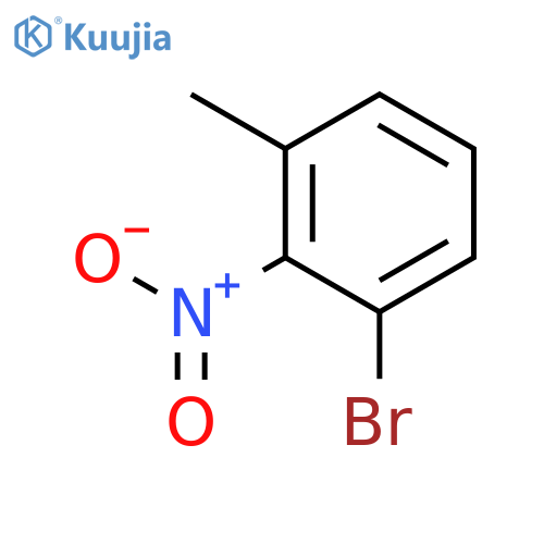 1-bromo-3-methyl-2-nitro-benzene structure