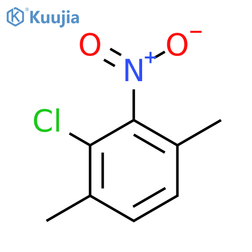1-Chloro-3,6-dimethyl-2-nitrobenzene structure