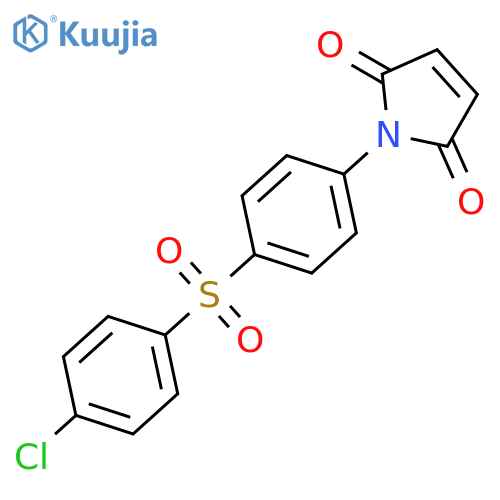 1H-PYRROLE-2,5-DIONE, 1-[4-[(4-CHLOROPHENYL)SULFONYL]PHENYL]- structure
