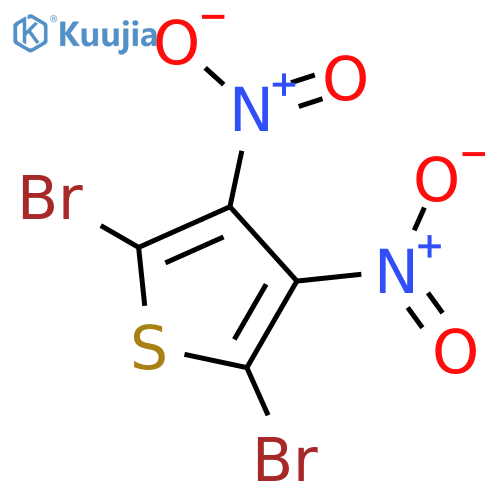 2,5-Dibromo-3,4-dinitrothiophene structure