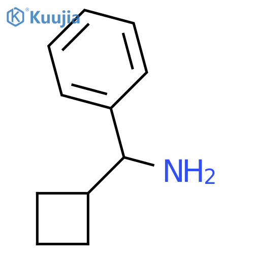1-cyclobutyl-1-phenylmethanamine structure