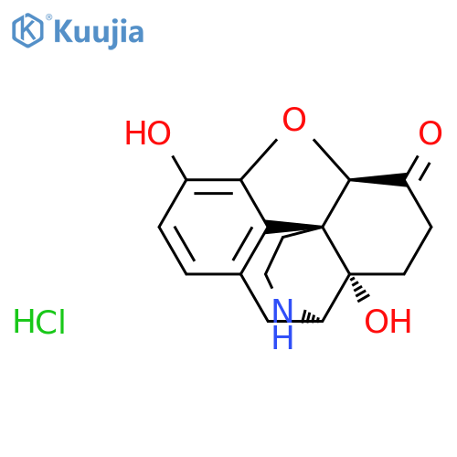 Noroxymorphone Hydrochloride structure