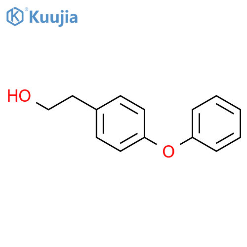 2-(4-phenoxyphenyl)ethan-1-ol structure