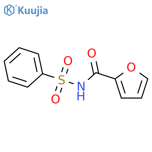 N-(Benzenesulfonyl)furan-2-carboxamide structure