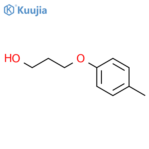 3-(4-methylphenoxy)propan-1-ol structure