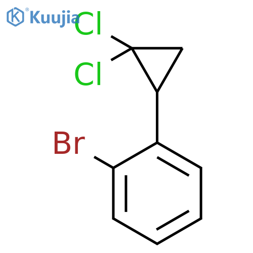 Benzene, 1-bromo-2-(2,2-dichlorocyclopropyl)- structure