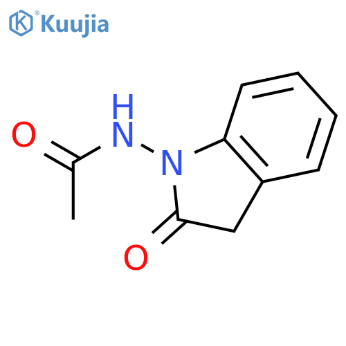 Acetamide, N-(2,3-dihydro-2-oxo-1H-indol-1-yl)- structure
