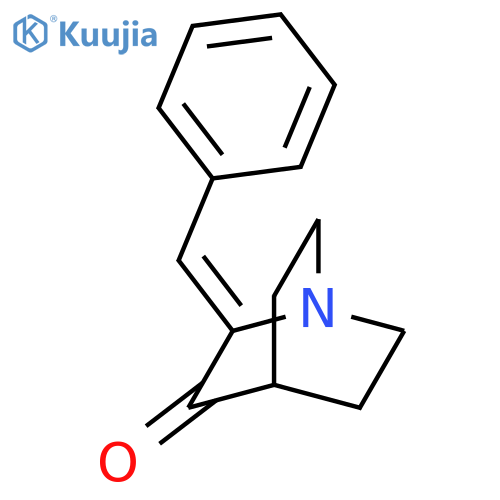 1-Azabicyclo[2.2.2]octan-3-one, 2-(phenylmethylene)-, (Z)- structure