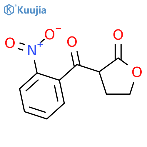 2(3H)-Furanone, dihydro-3-(2-nitrobenzoyl)- structure