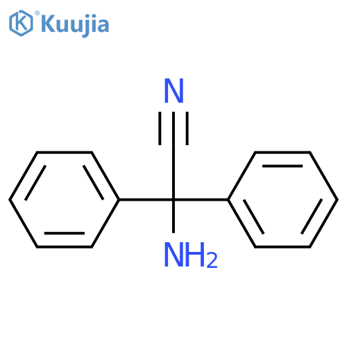 2-Amino-2,2-diphenylacetonitrile structure