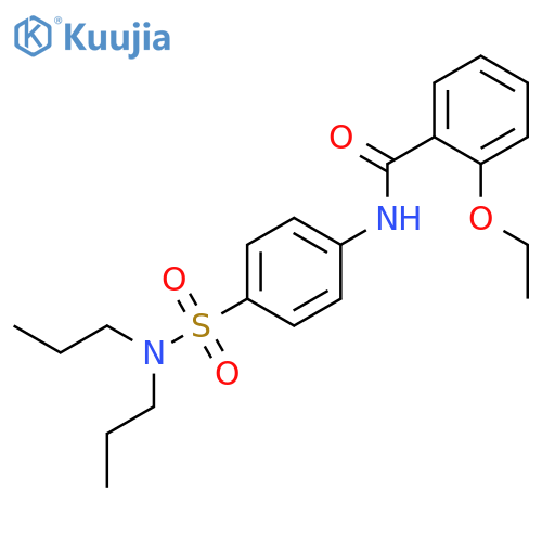 N-(4-Dipropylsulfamoyl-phenyl)-2-ethoxy-benzamide structure
