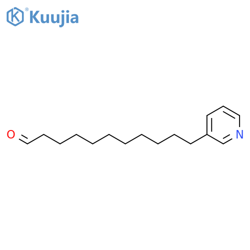 3-PYRIDINEUNDECANAL structure