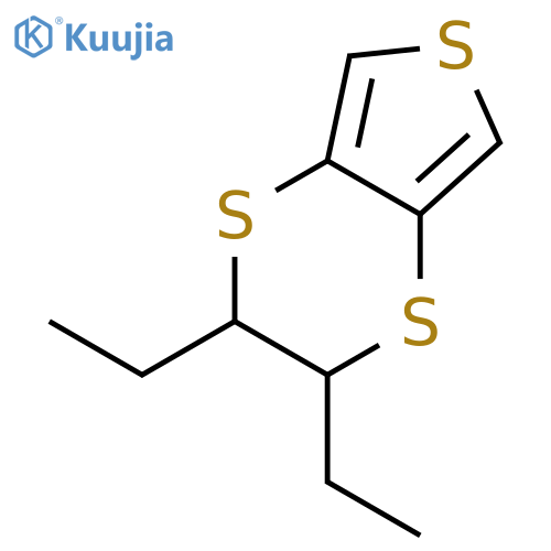 Thieno[3,4-b]-1,4-dithiin, 2,3-diethyl-2,3-dihydro- (9CI) structure