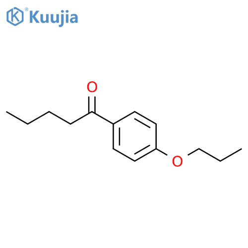 1-(4-Propoxyphenyl)pentan-1-one structure