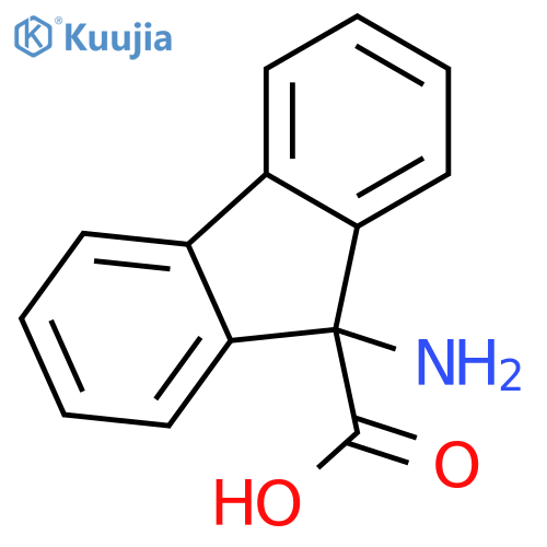 9-amino-9H-fluorene-9-carboxylic acid structure