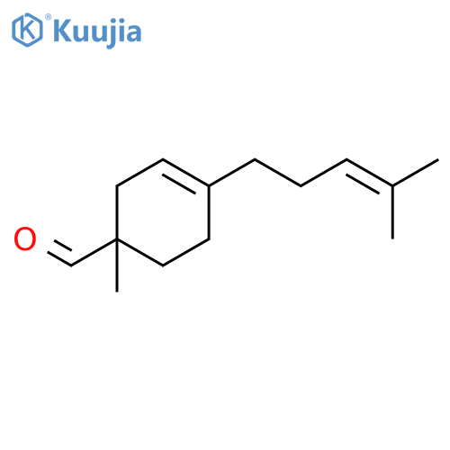 3-Cyclohexene-1-carboxaldehyde,1-methyl-4-(4-methyl-3-penten-1-yl)- structure