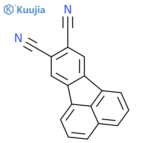Fluoranthene-8,9-dicarbonitrile structure