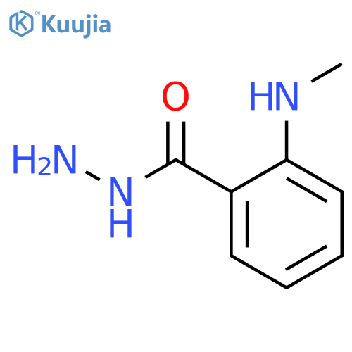 2-(methylamino)benzohydrazide structure