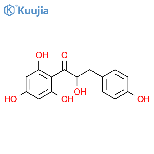 1-Propanone,2-hydroxy-3-(4-hydroxyphenyl)-1-(2,4,6-trihydroxyphenyl)- structure