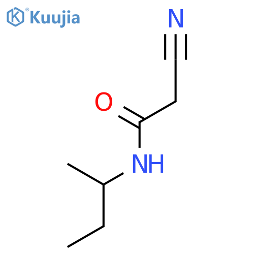 Acetamide,2-cyano-N-(1-methylpropyl)- structure