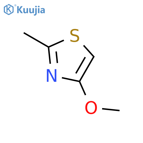 Thiazole, 4-methoxy-2-methyl- structure