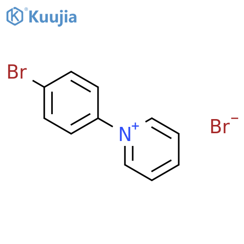 Pyridinium, 1-(4-bromophenyl)-, bromide structure